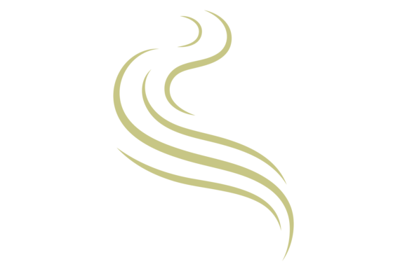 Aroma Symbol: Air Scent Motion Lines Ico for Modern Design