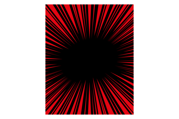 Capturing Velocity: The Red Motion Lines Background