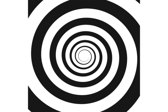 Infinity Spiral Line: Captivating Motion in Modern Typography