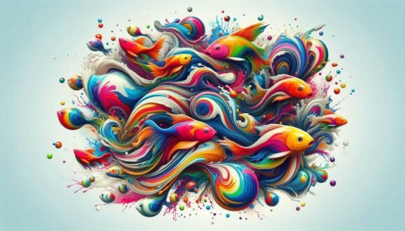 Marbled Marine Motion: A Premium Font for Dynamic Branding