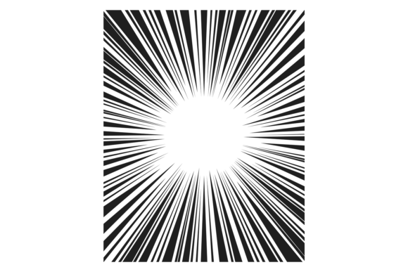 Motion Lines Round Shape Background. Com: Injecting Energy Into Your Visuals