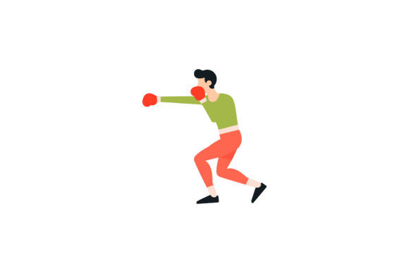 Sport Boxing Motion Professional Design: Dynamic Branding Assets