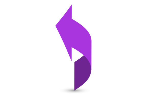 Understanding the 3D Violet Arrow Symbol