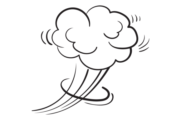 Unleashing Motion: The Speed Comic Effect Air Cloud Motion Line